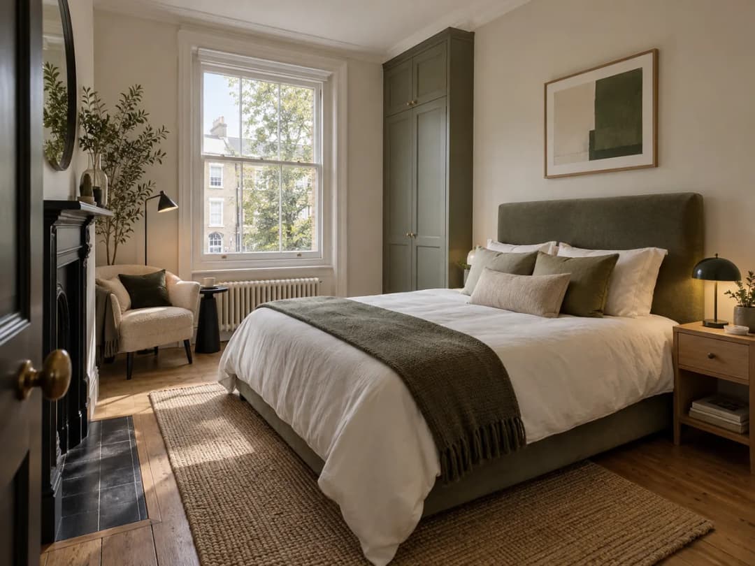 Illustrative bedroom